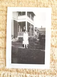 MÄDCHEN AUS FEUERSTEIN, MICHIGAN, 20.SEPTEMBER 1931.VTG 3,8" x 2,8" FOTO*SP5 - Bild 1 von 3