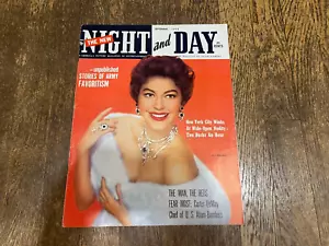 Night and Day Magazine September 1954 Marilyn Monroe Sophia Loren Pinup - Picture 1 of 4
