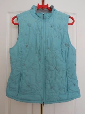 ARTESANATO E CARRINHO DE MÃO--JAQUETA/VESTIDO AQUA----PEQUENO - Imagem 1 de 2