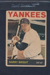 1964 Topps Venezuelan #259 Harry Bright Yankees Poor-Fair *120 - Foto 1 di 1