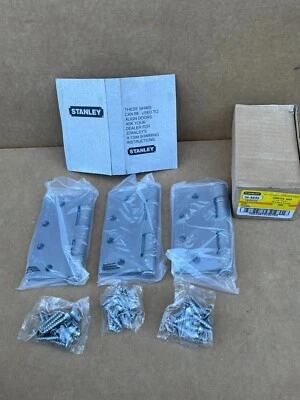 STANLEY Ball Bearing Hinges26D, FBB179 NRP 4.5" x 4.5" -06-8853 (Box with 3) - Image 1 of 4
