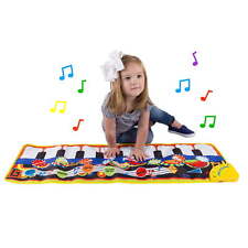Step Piano Mat for Kids, Keyboard Mat with Musical Keys, Instrument Sounds