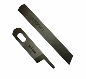 Brother Industrial Overlockers Trimming Blades Top & Bottom  - Picture 1 of 1