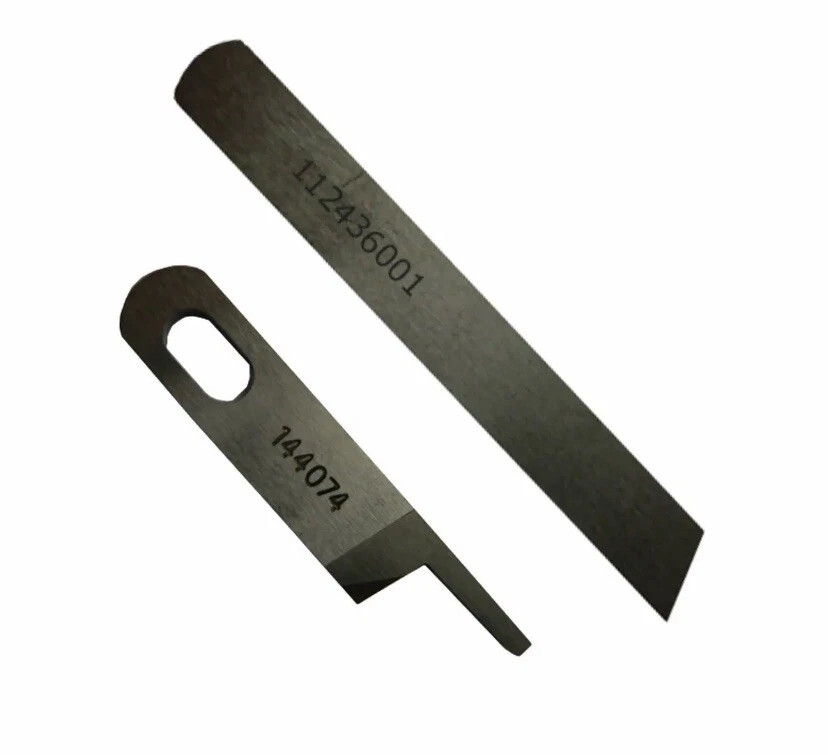 Brother Industrial Overlockers Trimming Blades Top & Bottom  - Image 1 of 1