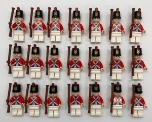 LEGO British Redcoat Soldiers Minifigure Lot 100% Genuine LEGO - YOU PICK - Picture 1 of 8