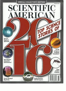 SCIENTIFIC AMERICAN MAGAZINE, SPECIAL COLLECTOR'S EDITION WINTER, 2016 - Picture 1 of 1
