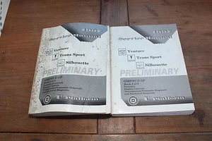 Venture Transport Silhouette Book 1 & 2 U Platform '97 Chevy Shop Service Manual - Picture 1 of 6