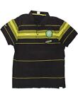 NIKE Mens The Celtic Football Club Slim Graphic Polo Shirt XL Grey Striped BM83