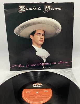 HUMBERTO HERRERA por si me Olividas un dia (89’ KARUSSELL MEXICO VINYL LP)EX/EX+ - Image 1 of 4