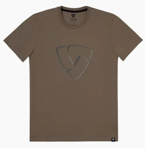 MAGLIA MANICHE CORTE REV'IT TONALITE T-SHIRT BROWN TG L - Imagen 1 de 2
