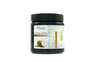 Naturra BIO Kokosöl Kaltpressung nativ 100g Speiseöl ideal für Smoothies Küche - Bild 1 von 12