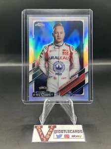 2021 Topps Chrome F1 - NIKITA MAZEPIN ROOKIE F1 FRESHEST SILVER REFRACTOR #175 - Picture 1 of 3
