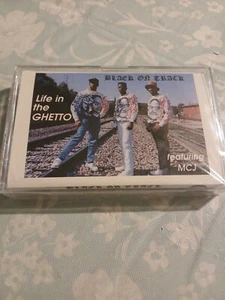 BLACK ON TRACK- Life In The Ghetto Cassette *Sealed* NOLA Rap Tape Rare 1992 - Picture 1 of 5
