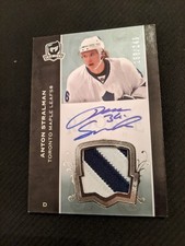 2007-08 UPPER DECK THE CUP ANTON STRALMAN #145 #ed 158/249 ROOKIE AUTO PATCH