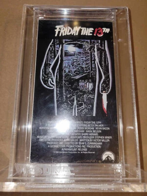 Friday The 13th VHS Horror Slasher Movie Video 1994 SEALED Graded VHS DNA 9.4 - Image 1 of 4