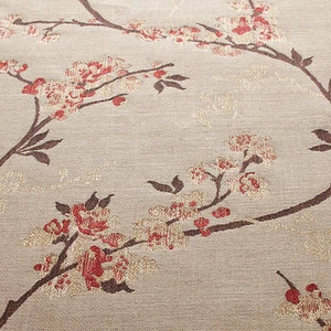 John Lewis Fabric Blossom Weave Russet 1.7m RRP £50m - Picture 1 of 8