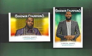 ¡AMBOS! Goodwin Champions Cards 2021 # 50/100 LeBron James ¡perfecto! - Imagen 1 de 2