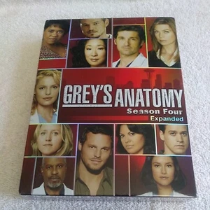 Greys Anatomy Season Four (4) DVD Set “Expanded” Brand New - Sealed!* - Picture 1 of 2