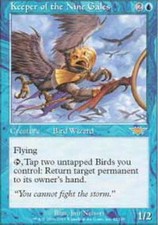 1x Keeper of the Nine Gales LP, English MTG Legions