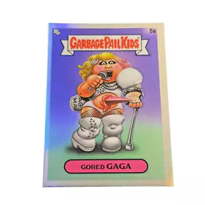 2024 Topps Chrome Garbage Pail Kids Gored GAGA #5a Refractor GPK Music Awards - Picture 1 of 2