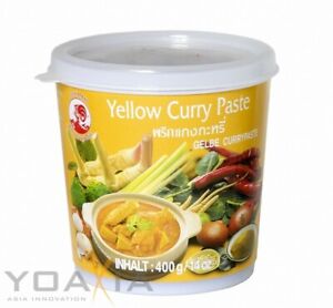 [ 400g ] COCK Gelbe Currypaste / Yellow Curry Paste