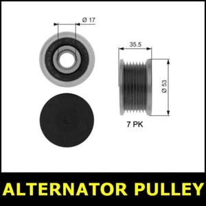 Alternator Pulley Fits Dacia DOKKER DUSTER LODGY Opt2/2 1.2 1.3 0117PAO - Picture 1 of 3