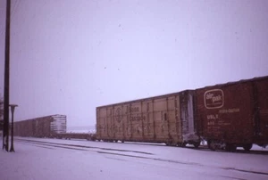 UP UNION PACIFIC Eisenbahn Güterzug Güterwagen Boise Cascase 1973 Foto Dia - Bild 1 von 1