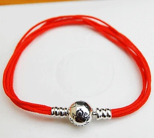 Gen Pandora Multi-strand String Bracelet Orange - 590715COE-M2 19cm - retired - Picture 1 of 1