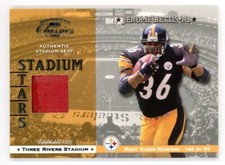 2001 Donruss Classics Stadium Stars #SS-16 Jerome Bettis Three Rivers Stadium