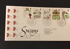 Great Britain 1993  Swans Fdc Posted To Australia