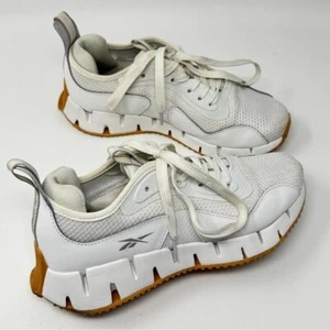 Reebok Zig Dynamica R30106W White Running Sneakers, size 7 - Picture 1 of 10