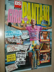 BS BICISPORT SPECIAL EDITION IL TOUR D'ITALIA DI MARCO PANTANI 1998 PIRATE - Picture 1 of 1