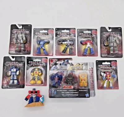 Hasbro Transformers Mini Figures Lot Starscream Megatron, Bumblebee, Optimus NEW - Image 1 of 4