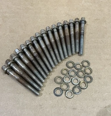 Slingerland 40s Vintage Radio King Snare Drum Tension Rods with Brass Washers - Image 1 of 3