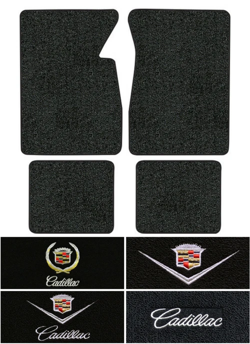 1961 - 1966 凯迪拉克埃尔多拉多脚垫 - 4 件 - 环形 — 第 1/4 张图片