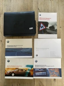 1999-2001 BMW 7 SERIES OWNERS MANUAL HANDBOOK + WALLET 1999 Ref18114 - Picture 1 of 22
