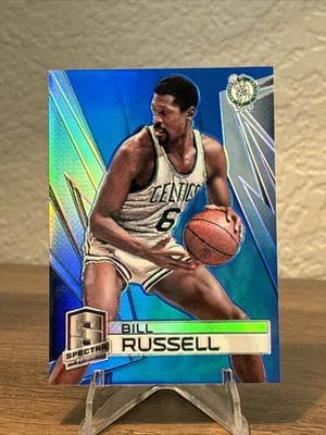 2014-15 Panini Spectra Bill Russell Blue Prizm /49 #80 GOAT RARE Celtics - Image 1 of 3