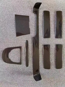 For Mercedes G-class 2019+ W463 W464 G500 G63 Carbon Fiber Interior Covers 8pcs - Picture 1 of 4