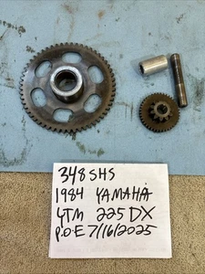 1984 Yamaha Ytm 225 Dx Engine Starter Motor Gears 348 - Picture 1 of 10