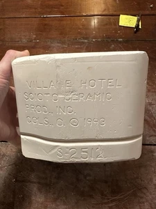 Scioto Keramik Prod. Inc 1993 Village Hotel S2512 Keramik Stülpform Vintage - Bild 1 von 15