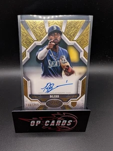Autógrafo de novato Ryan Bliss 2025 Topps Tier One Gold Break Out/299 - Imagen 1 de 2