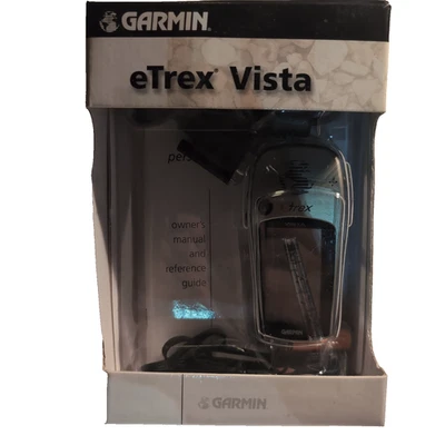 Garmin eTrex Vista H GPS Handheld Personal Navigator Open Box Tested - Image 1 of 4