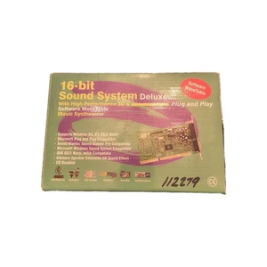 Deluxe 16-bit ISA Sound Card Soundblaster NOS OPTISOUND - Picture 1 of 4