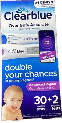 Clearblue Advanced Kit Test Ovulazione Digitale - (30+2) - Scad. 05/2027 - Immagine 1 di 3