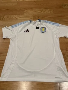Adidas ASTON VILLA FC 24/25 AWAY JERSEY JD1226 Men’s Sz XL NWT Soccer Football - Picture 1 of 6