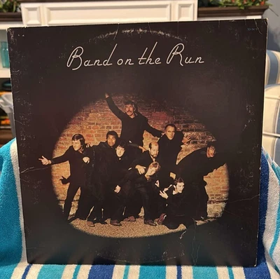 Paul McCartney &Wings"Band On The Run"1st Dec 5,1973 Winchester Press,W/POSTER~! - Image 1 of 4