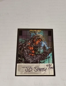 2000 Witchblade Millennium Top Cow Autographed Card signed JD Smith 419/700 - Picture 1 of 2