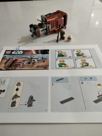 * LEGO 75099 Star Wars: Rey's Speeder. 99% complete