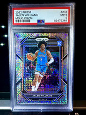 2022-23 Panini prizm basketball RC Jalen Williams mojo prizm /25 Thunder #246