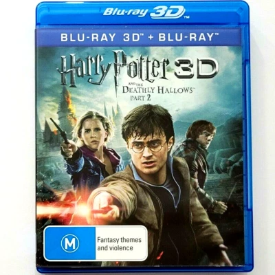 Harry Potter and the Deathly Hallows part 2 - 3D  (2011) - Blu-ray - 3 Disc   - Image 1 of 4